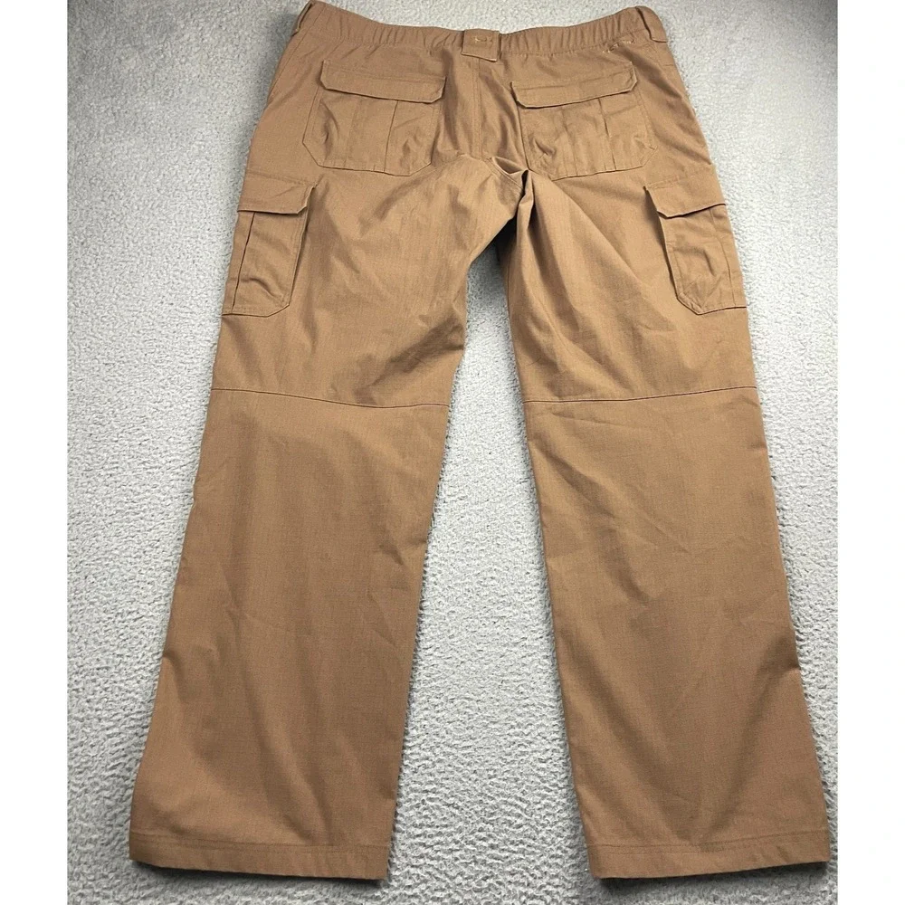 Under Armour Pants Mens 42x34 Brown Cargo Tactical Ripstop Utility Pockets Storm